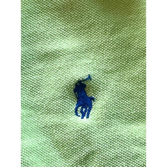 Polo by Ralph Lauren Lime Green Long Sleeve Polo - Picture 4 of 7